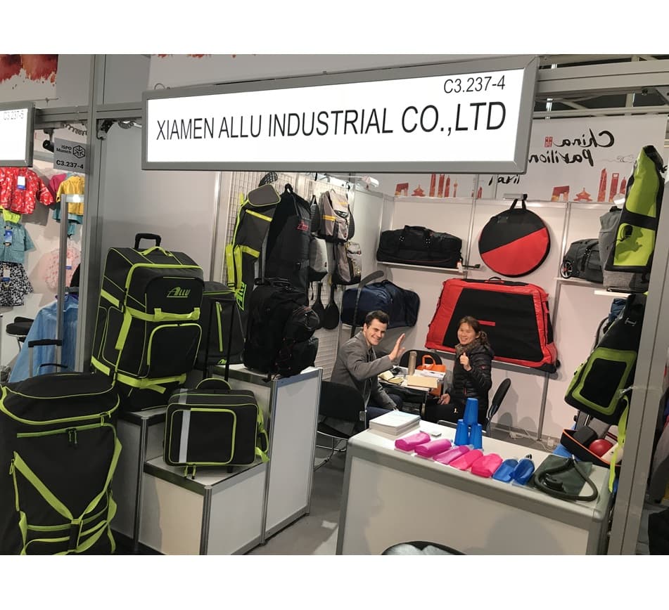 ALLU في معرض كانتون 2017: توسيع الآفاق في سوق الحقائب الرياضية العالمية