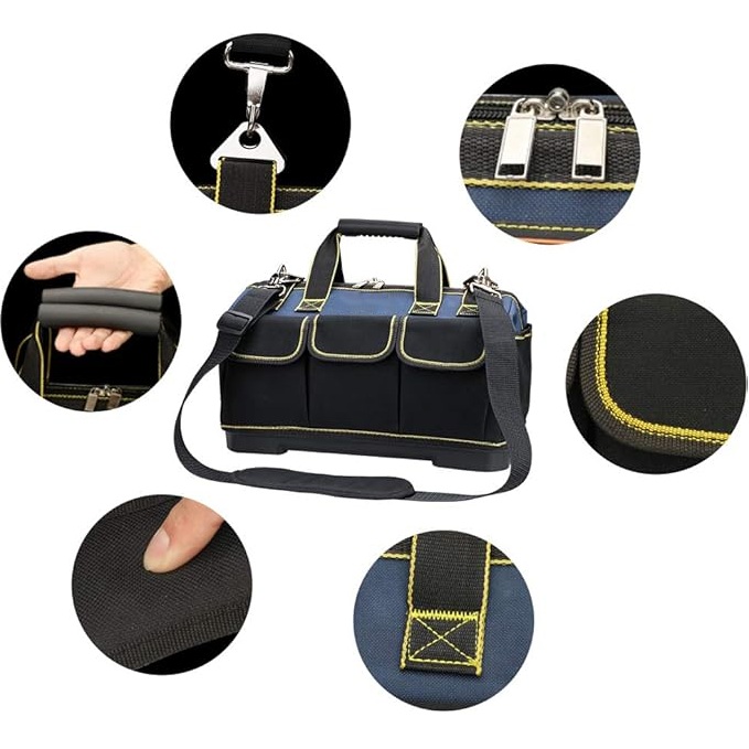 مجموعة أدوات كهربائية ثقيلة محمولة متعددة الوظائف وحقيبة أدوات يدوية أخرى للفنيين - UNEEDAL