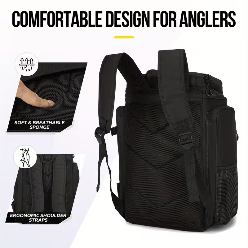 Single Strap Fishing Gear Backpack Bulk
