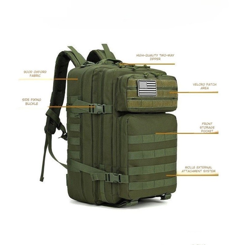 Custom Assault Pack With Molle System